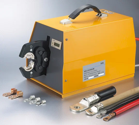 Пневматический станок для обжима наконечников WPM-300L - Полуавтоматическая обжимная машина