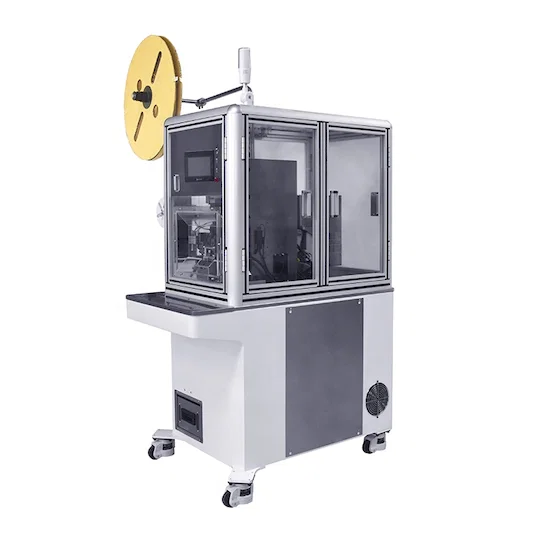 Полуавтомат зачистки, установки уплотнителя и обжима WPM-5030 - Полуавтоматическая обжимная машина