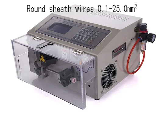 Станок для резки и зачистки кабеля в оболочке WPM-09HT2 25mm2 - Автоматическая машина для зачистки проводов