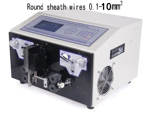 Станок для резки и зачистки провода в оболочке WPM-09HT1 10mm2 - Автоматическая машина для зачистки проводов