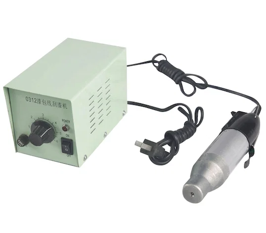 Ручной стриппер для медного провода WPM-0312 - Полуавтоматическая машина для зачистки проводов щеткой